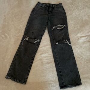 PacSun Black Mom Jeans